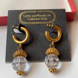 Unique vintage dangle earrings